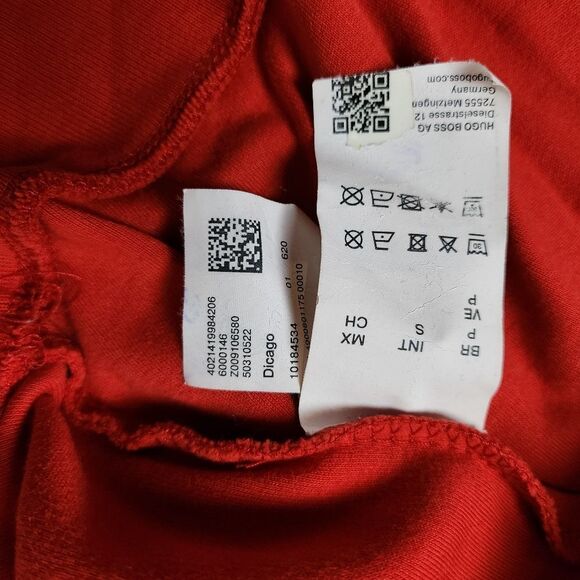 Hugo Boss Red Modern and Stylish Hugo Boss shirt size Small Dicago - Picture 7 of 9